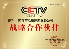 南陽月嫂泓德家政公司_泓德家政獎牌